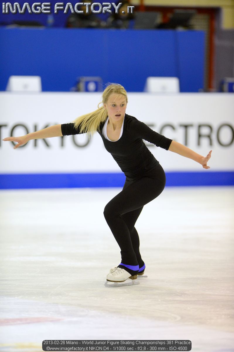 2013-02-26 Milano - World Junior Figure Skating Championships 381 Practice
